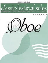 Classic Festival Solos Vol. 2 Oboe Solo Part cover